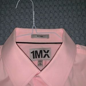 Express 1MX fitted dress shirt